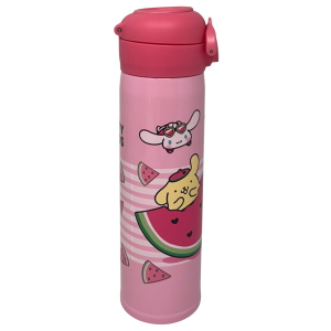 BORRACCIA TERMICA HELLO KITTY AND FRIENDS IN ACCIAIO INOX APERTURA POP-UP CON CANNUCCIA 500 ML - 40795812
