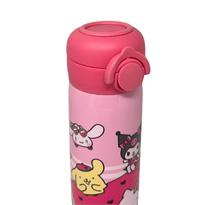 BORRACCIA TERMICA HELLO KITTY AND FRIENDS IN ACCIAIO INOX APERTURA POP-UP CON CANNUCCIA 500 ML - 40795812