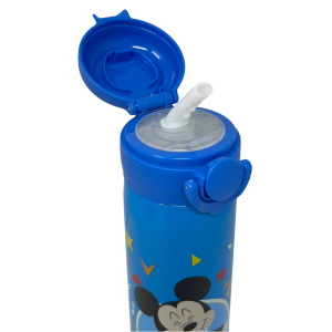 BORRACCIA TERMICA TOPOLINO DISNEY IN ACCIAIO INOX APERTURA POP-UP CON CANNUCCIA 500 ML - 40795679