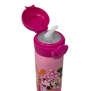 BORRACCIA TERMICA MINNIE DISNEY IN ACCIAIO INOX APERTURA POP-UP CON CANNUCCIA 500 ML - 40795680
