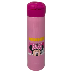 BORRACCIA TERMICA MINNIE DISNEY IN ACCIAIO INOX APERTURA POP-UP CON CANNUCCIA 500 ML - 40795680