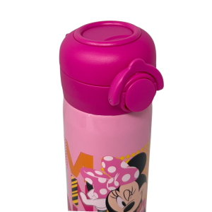 BORRACCIA TERMICA MINNIE DISNEY IN ACCIAIO INOX APERTURA POP-UP CON CANNUCCIA 500 ML - 40795680