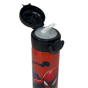 BORRACCIA TERMICA SPIDERMAN MARVEL IN ACCIAIO INOX APERTURA POP-UP CON CANNUCCIA 500 ML - 40795683