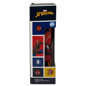 BORRACCIA TERMICA SPIDERMAN MARVEL IN ACCIAIO INOX APERTURA POP-UP CON CANNUCCIA 500 ML - 40795683