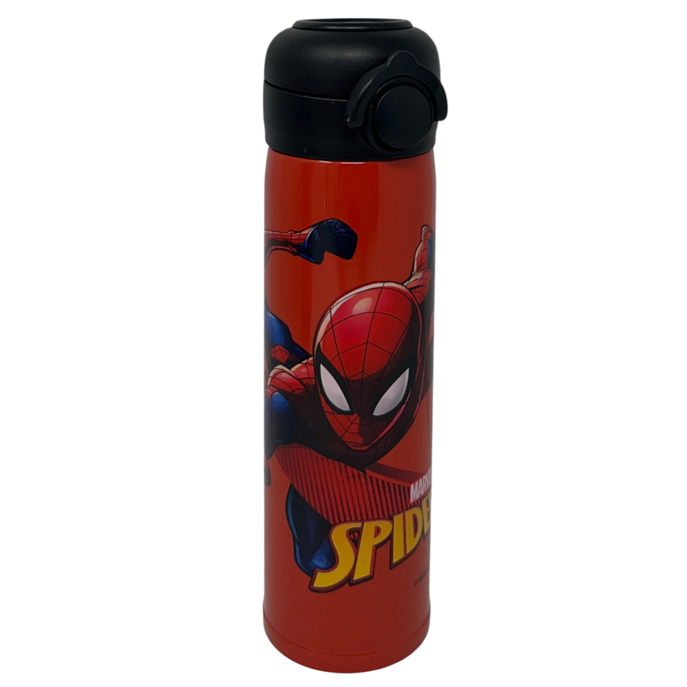 BORRACCIA TERMICA SPIDERMAN MARVEL IN ACCIAIO INOX APERTURA POP-UP CON CANNUCCIA 500 ML - 40795683