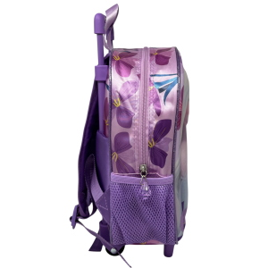 ZAINO ASILO TROLLEY 3D FROZEN DISNEY ZAINETTO 34 CM CON CARRELLO PER SCUOLA MATERNA - 09592