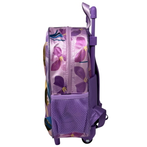 ZAINO ASILO TROLLEY 3D FROZEN DISNEY ZAINETTO 34 CM CON CARRELLO PER SCUOLA MATERNA - 09592
