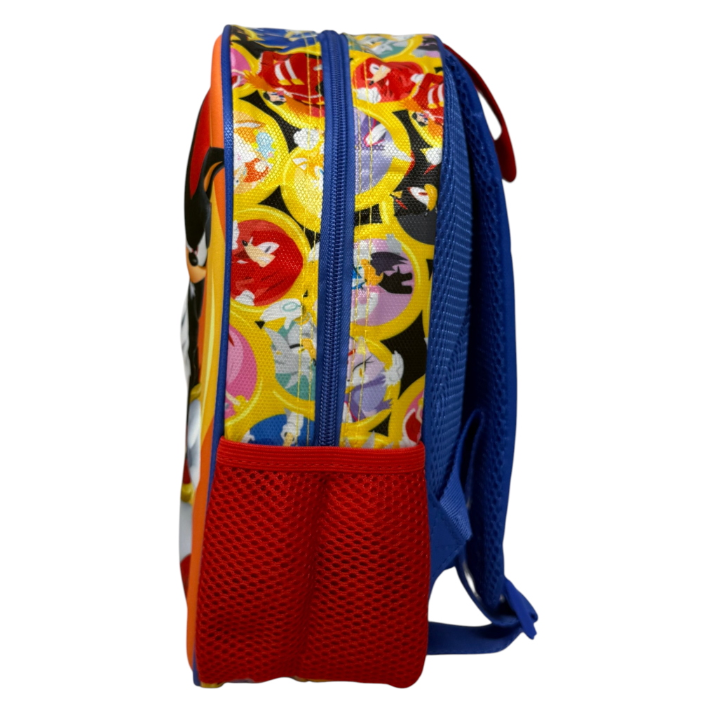 ZAINO ASILO 3D SONIC THE HEDGEHOG BORSA 31 CM PER SCUOLA MATERNA O TEMPO LIBERO - 09602