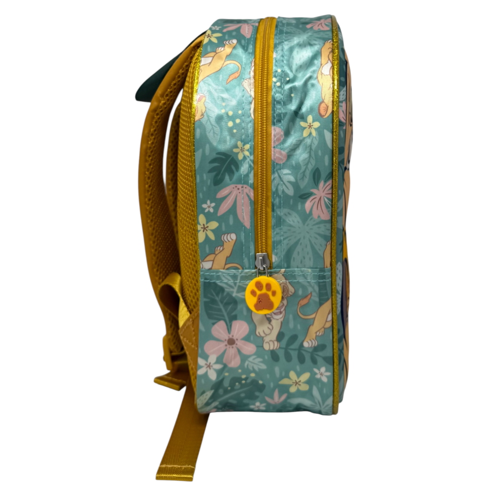 ZAINO ASILO 3D SIMBA IL RE LEONE BORSA 31 CM PER SCUOLA MATERNA O TEMPO LIBERO - 09635