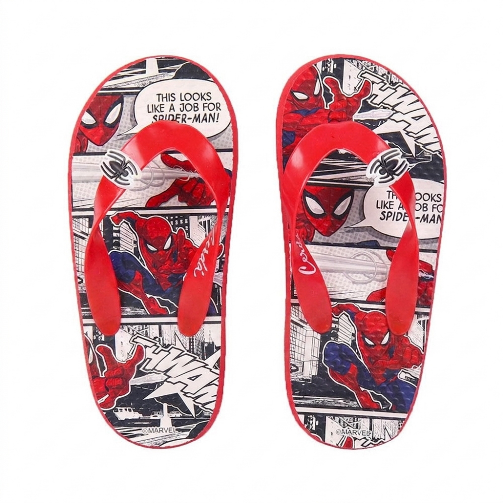 INFRADITO SPIDERMAN MARVEL BAMBINO IN EVA CIABATTE MARE CASA E PISCINA - 5192