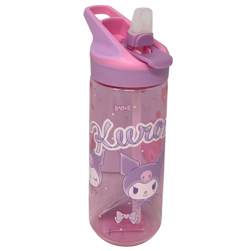 BORRACCIA TRITAN KUROMI SNARIO BOTTIGLIA 620 ML CON APERTURA POP-UP - 86703