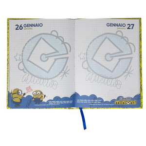 DIARIO MINIONS CATTIVISSIMO ME AGENDA 10 MESI SCUOLA ELEMENTARE MEDIA - CI9042