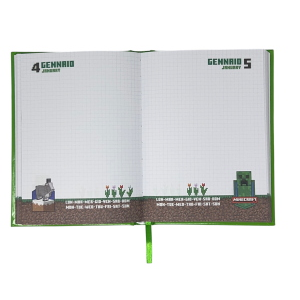 DIARIO MINECRAFT AGENDA 10 MESI SCUOLA ELEMENTARE MEDIA - FU4050