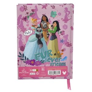 DIARIO PRINCIPESSE DISNEY AGENDA 10 MESI SCUOLA ELEMENTARE MEDIA - PR1338