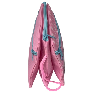 TOMBOLINO STITCH E ANGEL DISNEY 3 SCOMPARTI BUSTINA ASTUCCIO PORTACOLORI 22 CM - LST1337-G
