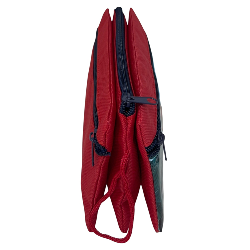 TOMBOLINO SPIDERMAN MARVEL 3 SCOMPARTI BUSTINA ASTUCCIO PORTACOLORI 22 CM - SP1337