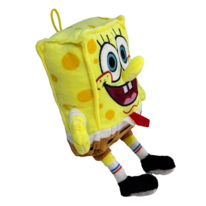 PELUCHE SPONGEBOB MORBIDO PUPAZZO 24 CM IN FIBRA CON GANCIO - PTS88562/15