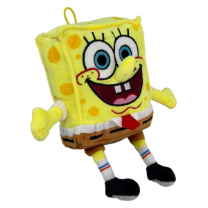 PELUCHE SPONGEBOB MORBIDO PUPAZZO 24 CM IN FIBRA CON GANCIO - PTS88562/15