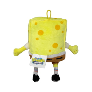 PELUCHE SPONGEBOB MORBIDO PUPAZZO 24 CM IN FIBRA CON GANCIO - PTS88562/15
