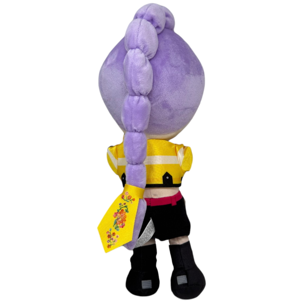 PELUCHE RUMI HUNTRIX PUPAZZO 38 CM KPOP DEMON HUNTERS CON RAMEN IN FIBRA RICICLATA - 5592D/RUMI