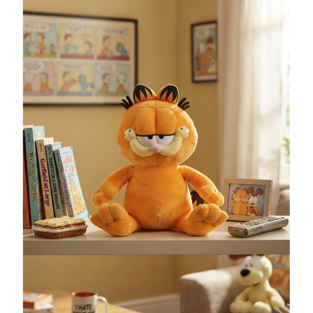 PELUCHE GARFIELD MORBIDO PUPAZZO 40 CM IN FIBRA DI POLIESTERE - PTS8877/35