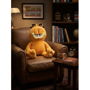 PELUCHE GARFIELD MORBIDO PUPAZZO 43 CM CON GANCIO IN FIBRA DI POLIESTERE - PTS0840G