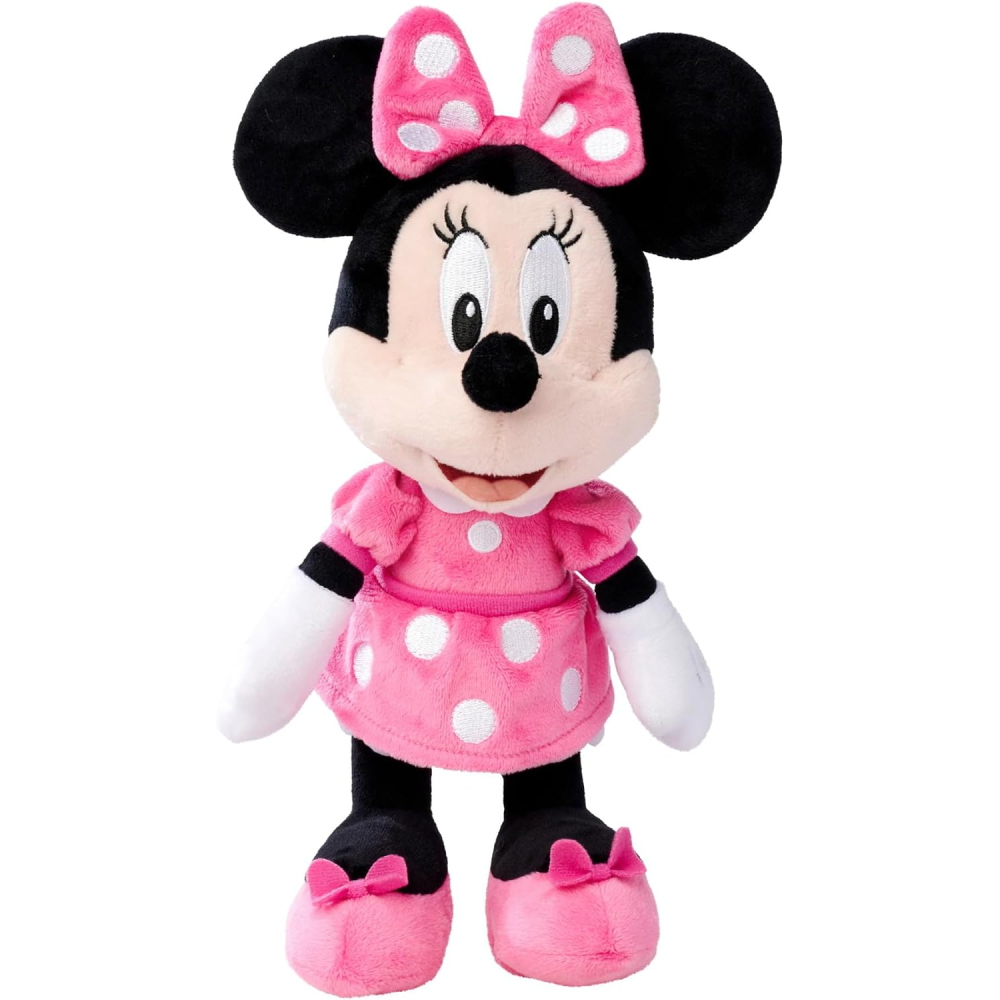 PELUCHE MINNIE CLUBHOUSE MORBIDO PUPAZZO DISNEY 30 CM IN FIBRA DI POLIESTERE - 6315870522NPB
