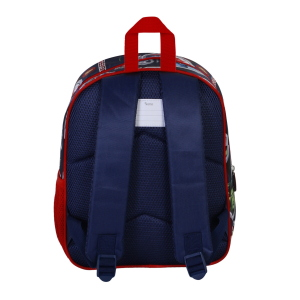 ZAINO ASILO 3D AVENGERS MARVEL BORSA 31 CM CON SPALLACCI IMBOTTITI E TASCA LATERALE - 09558