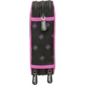 ASTUCCIO 3 ZIP SCUOLA HUNTRIX KPOP DEMON HUNTERS MULTISCOMPARTO PORTACOLORI - 8857