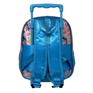 ZAINO ASILO TROLLEY 3D STITCH DISNEY 34 CM CON SPALLACCI E CARRELLO- 09623