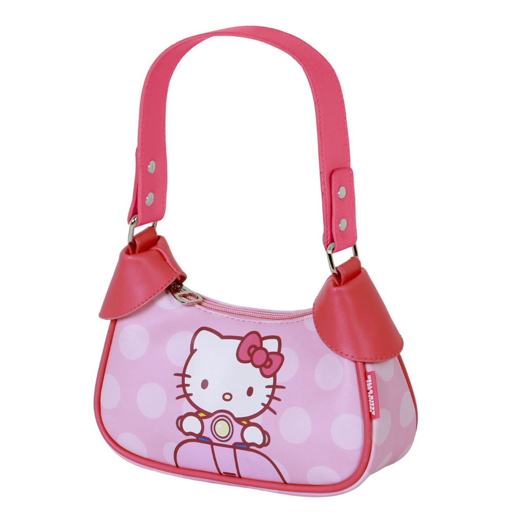 BORSA A SPALLA HELLO KITTY SANRIO BORSETTA A BAGUETTE 21 CM - 09262