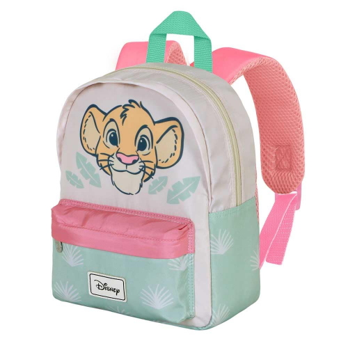 ZAINETTO PRESCOLARE SIMBA RE LEONE DISNEY BORSA 27 CM PER ASILO NIDO CON TASCA FRONTALE - 09698