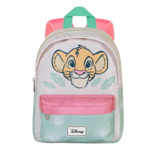 ZAINETTO PRESCOLARE SIMBA RE LEONE DISNEY BORSA 27 CM PER ASILO NIDO CON TASCA FRONTALE - 09698