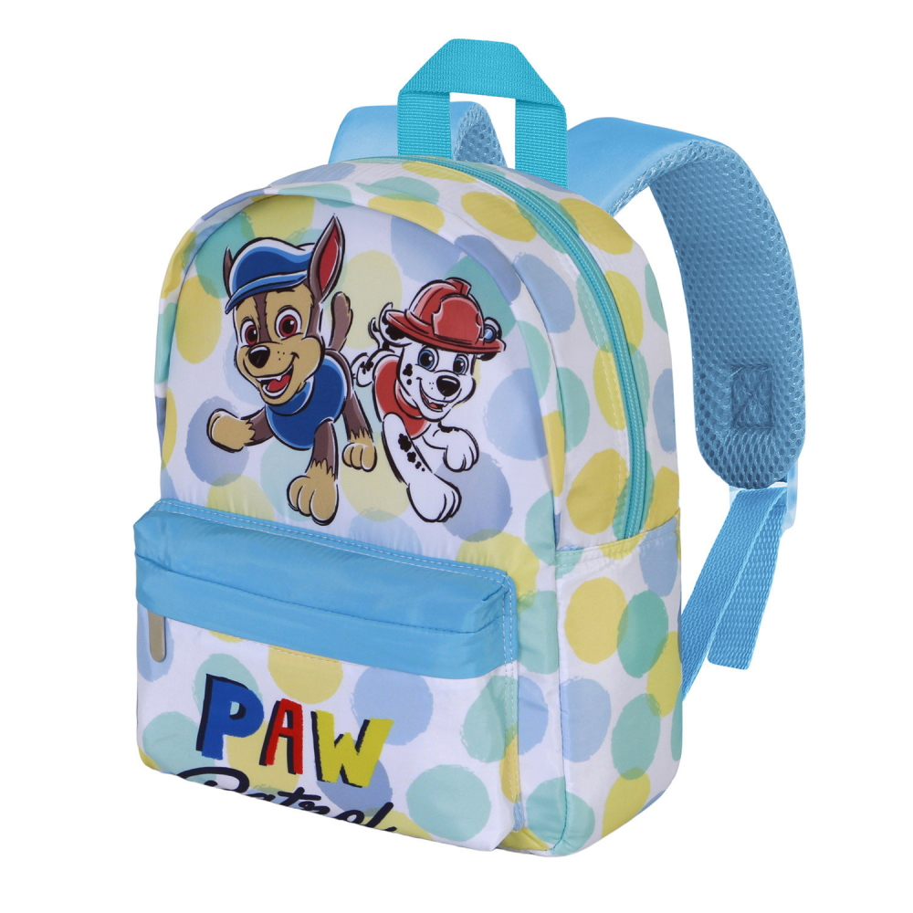 ZAINETTO PRESCOLARE PAW PATROL BORSA 27 CM PER ASILO NIDO CON TASCA FRONTALE - 09705