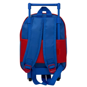 ZAINO ASILO TROLLEY SPIDERMAN MARVEL BORSA PER SCUOLA MATERNA TEMPO LIBERO - SF4470