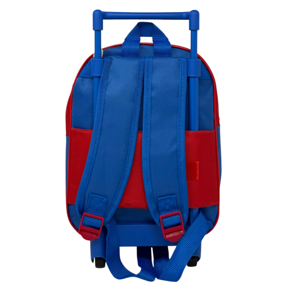ZAINO ASILO TROLLEY SPIDERMAN MARVEL BORSA PER SCUOLA MATERNA TEMPO LIBERO - SF4470
