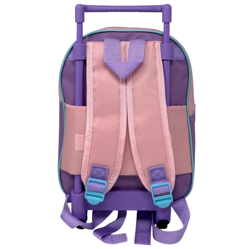 ZAINO ASILO TROLLEY STITCH ANGEL DISNEY BORSA PER SCUOLA MATERNA TEMPO LIBERO - SF4487