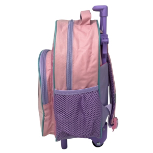 ZAINO ASILO TROLLEY STITCH DISNEY CON TASCA FRONTALE 30 CM. MANICO ALLUNGABILE - SF4319