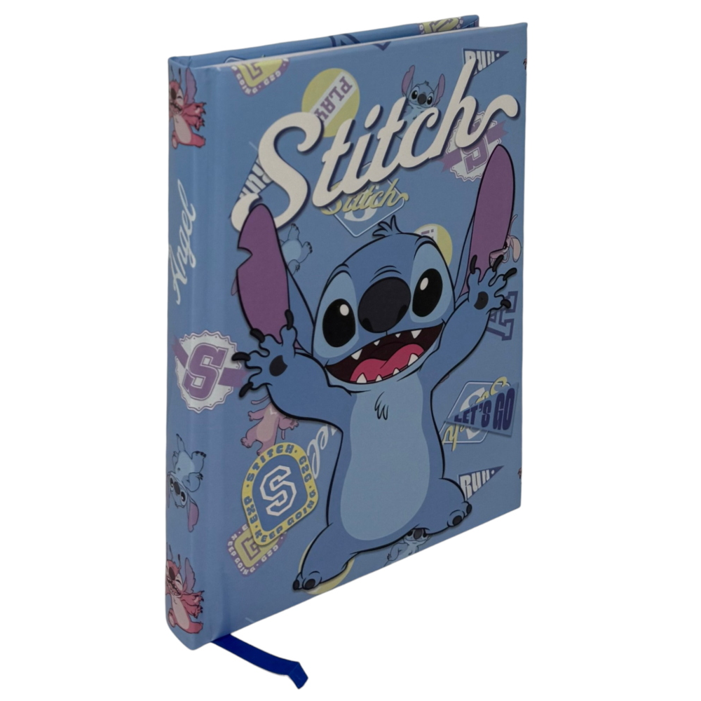 DIARIO STITCH DISNEY AGENDA 10 MESI SCUOLA ELEMENTARE MEDIA - LST1338-B