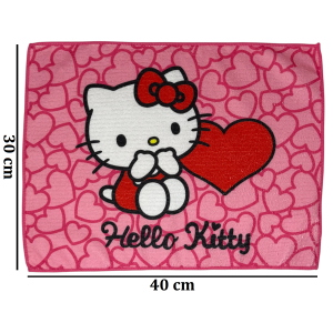 TOVAGLIETTA HELLO KITTY SANRIO IN TESSUTO DA COLAZIONE PRANZO CM.40X30- 699719