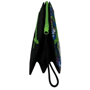 TOMBOLINO MINECRAFT 3 SCOMPARTI BUSTINA ASTUCCIO PORTACOLORI 22 CM - FU3992