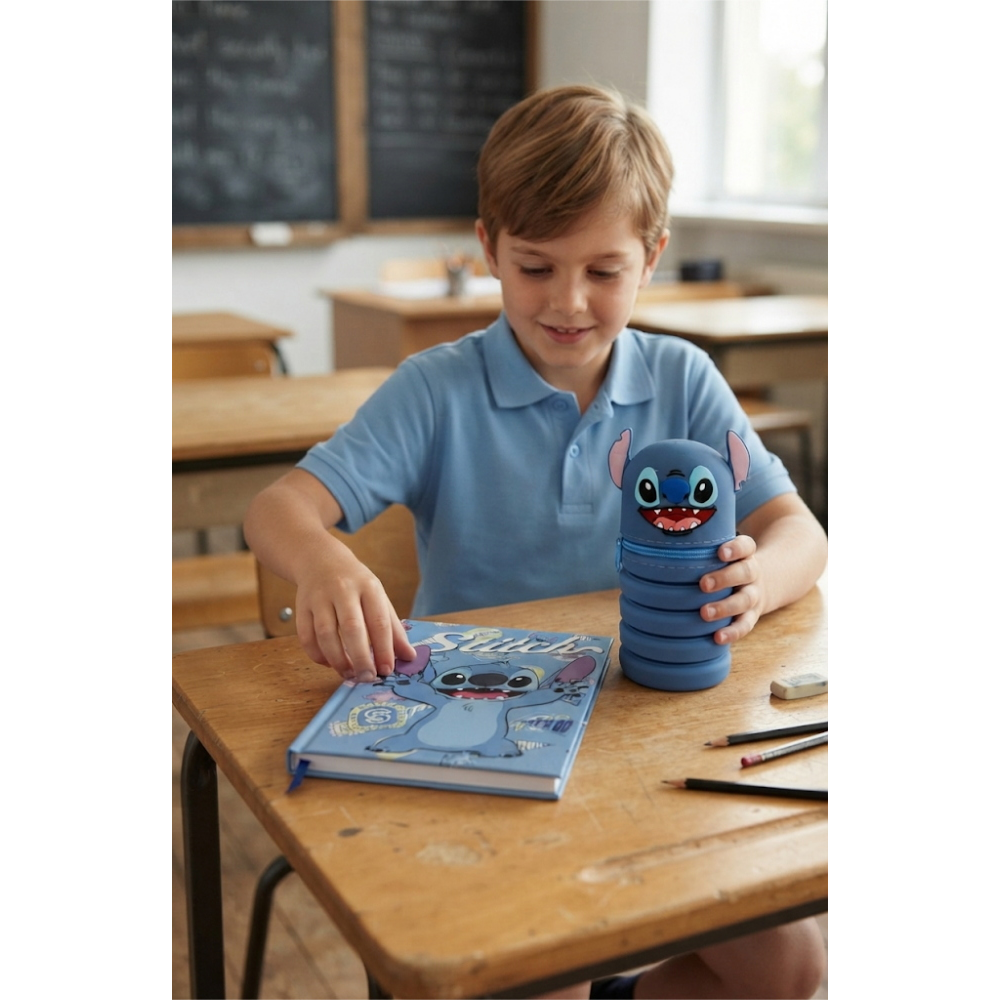 DIARIO STITCH DISNEY AGENDA 10 MESI SCUOLA ELEMENTARE MEDIA - LST1338-B