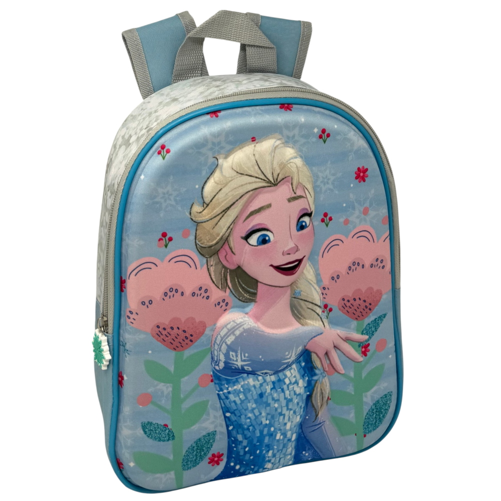 ZAINO ASILO 3D FROZEN DISNEY BORSA SCUOLA MATERNA O TEMPO LIBERO 29 CM - ZH25013