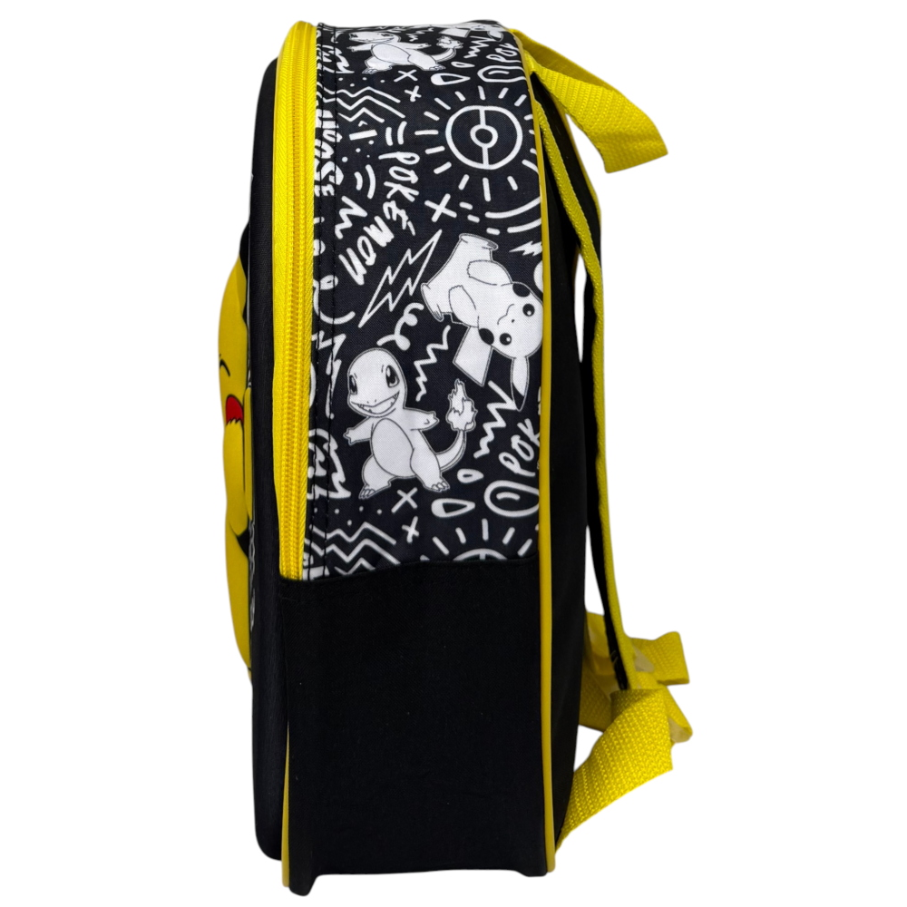 ZAINO ASILO 3D PIKACHU POKÉMON BORSA SCUOLA MATERNA O TEMPO LIBERO 29 CM - ZH25058