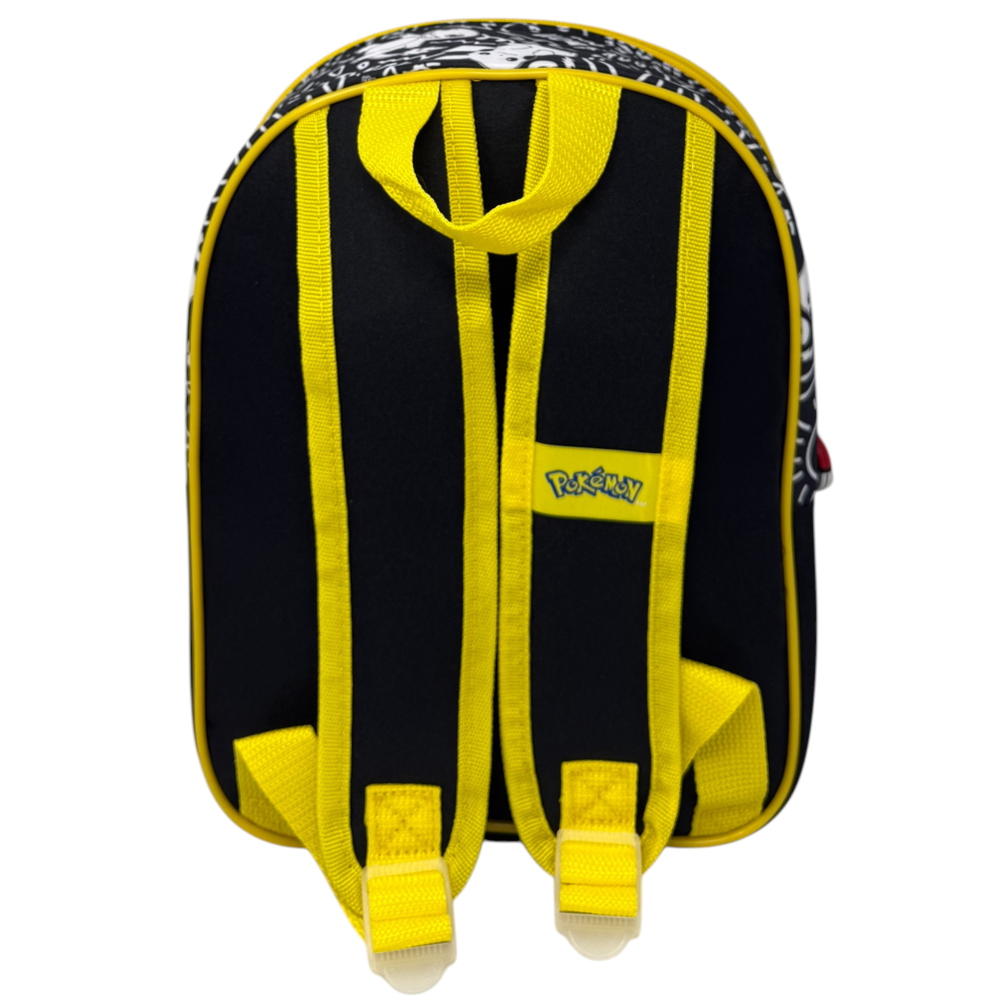 ZAINO ASILO 3D PIKACHU POKÉMON BORSA SCUOLA MATERNA O TEMPO LIBERO 29 CM - ZH25058