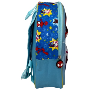 ZAINO ASILO 3D SPIDEY E I SUOI FANTASTICI AMICI MARVEL BORSA SCUOLA MATERNA O TEMPO LIBERO 29 CM - ZH25098