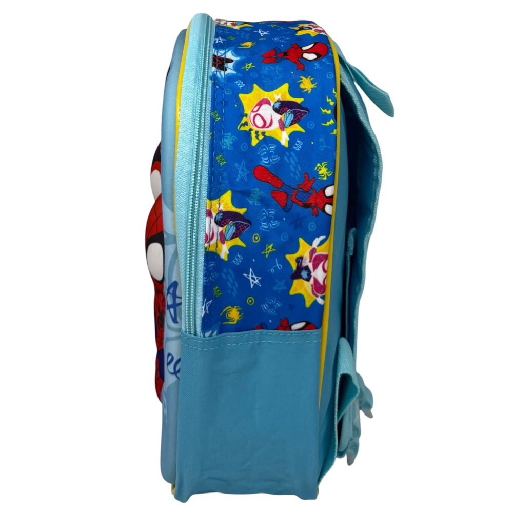 ZAINO ASILO 3D SPIDEY E I SUOI FANTASTICI AMICI MARVEL BORSA SCUOLA MATERNA O TEMPO LIBERO 29 CM - ZH25098