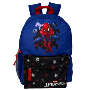 ZAINO ASILO SPIDERMAN MARVEL CON TASCA FRONTALE BORSA PASSEGGIO 31 CM - ZH25067