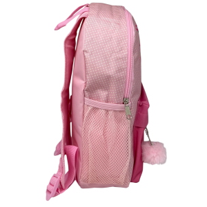 ZAINO ASILO HELLO KITTY SANRIO CON TASCA FRONTALE BORSA PASSEGGIO 31 CM - ZH25009