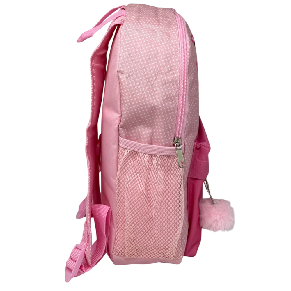 ZAINO ASILO HELLO KITTY SANRIO CON TASCA FRONTALE BORSA PASSEGGIO 31 CM - ZH25009